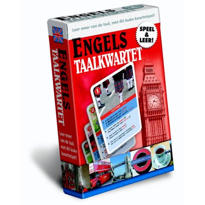 Scala taalkwartet Engels, leer Engelse zinnen!