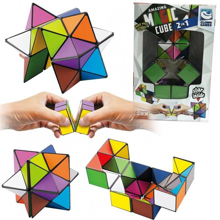 Clown Games Magic Cube, 2 in 1