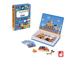 Janod Magnetibook - Voertuigen/Racers