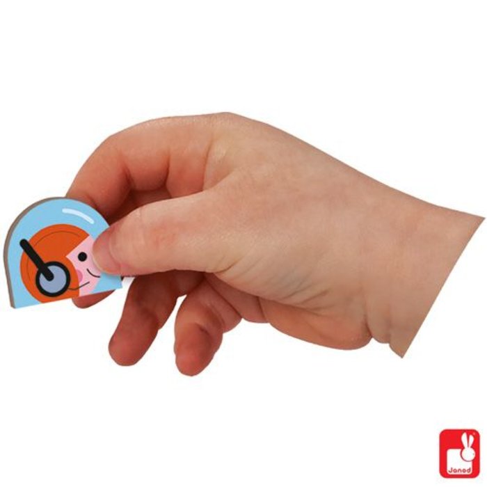 Janod Magnetibook - Voertuigen/Racers