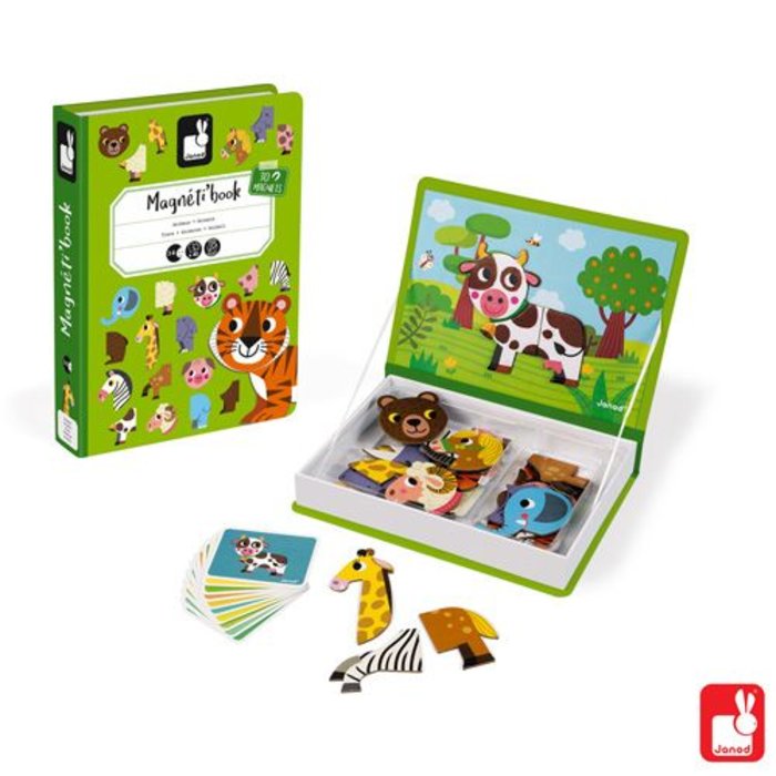 Janod Magnetibook - dieren