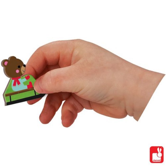 Janod Magnetibook - dieren