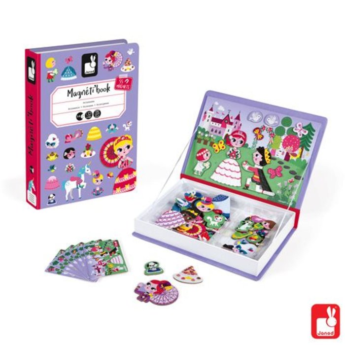 Janod Magnetibook - prinsessen