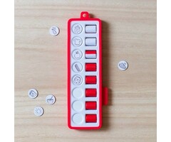 Gezinnig Checkpad rood