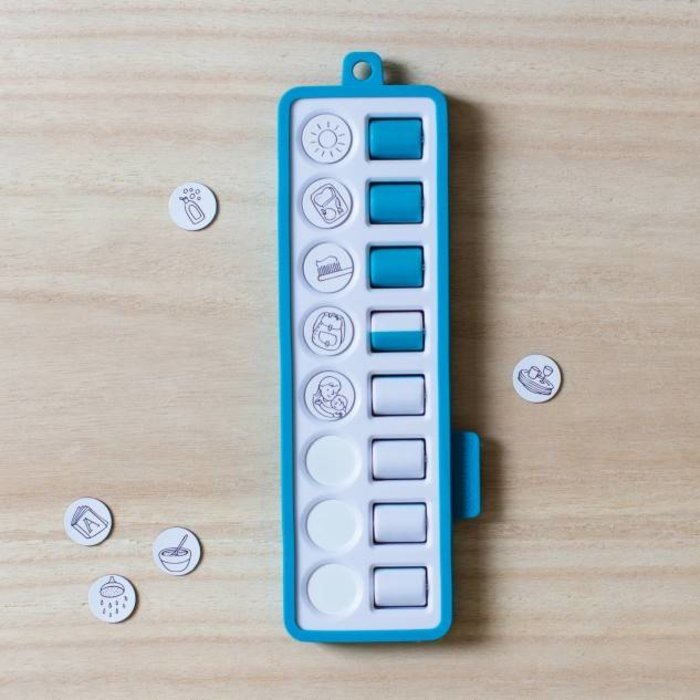 Gezinnig Checkpad blauw