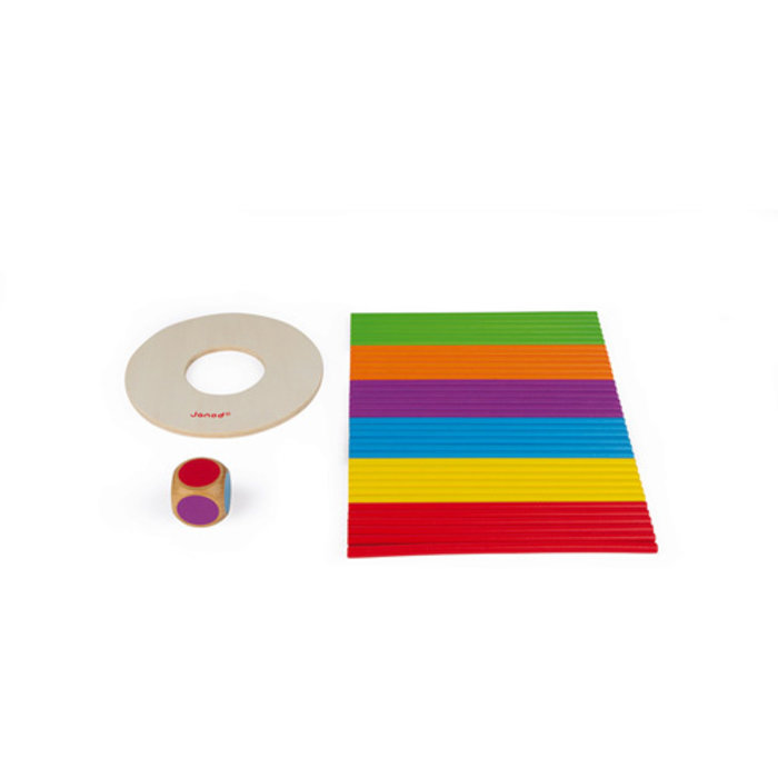 Janod Crazy Sticks (Stokjes) - Behendigheidsspel - Houten speelgoed - 3-8 jaar