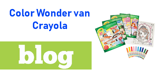 Color wonder...kleuren zonder knoeien..!!