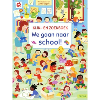 Deltas Kijk- en zoekboek - We gaan naar school