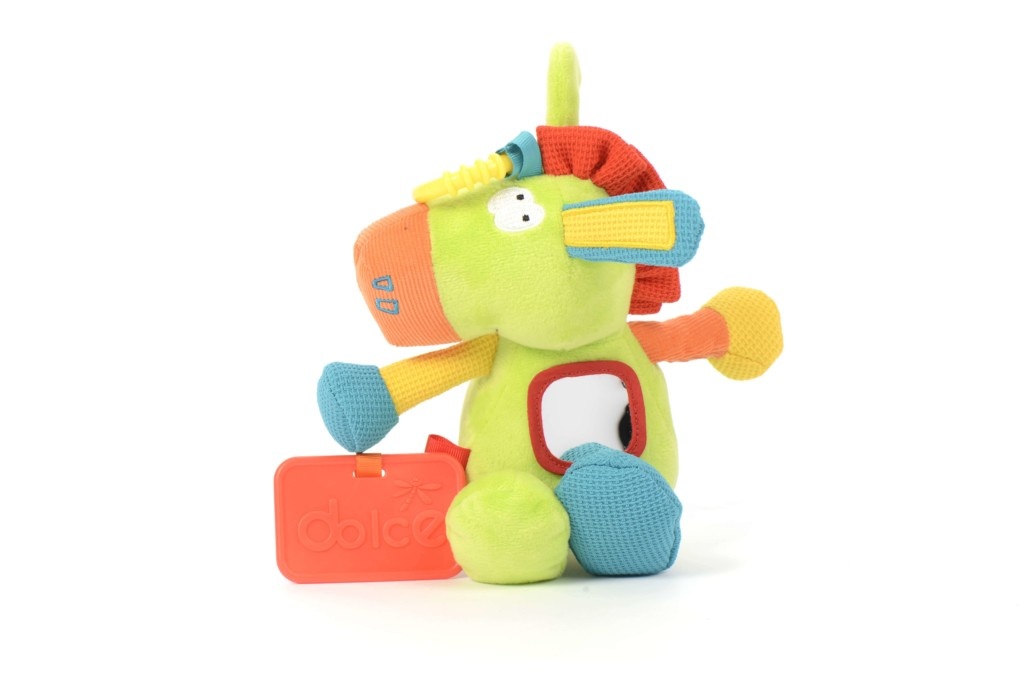 Dolce Toys Pony Polo - activiteitenknuffel