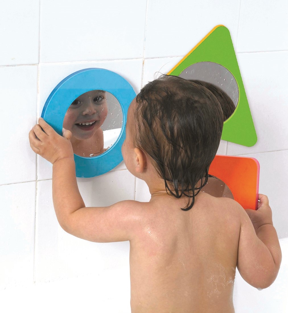 Situatie Peru Kort leven Badspeelgoed, 3 foam spiegels voor in bad, op voorraad. - Educatief  Speelgoed