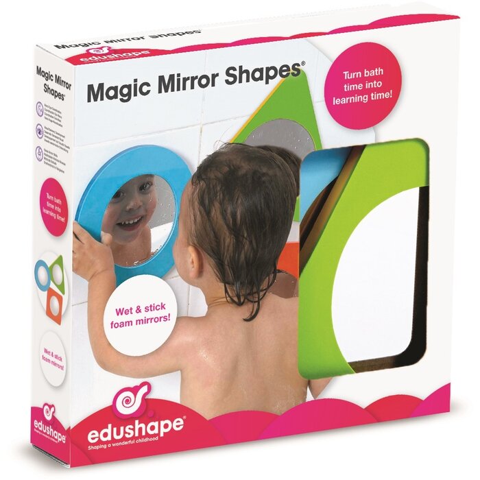 Edushape 3 foam spiegels voor in bad