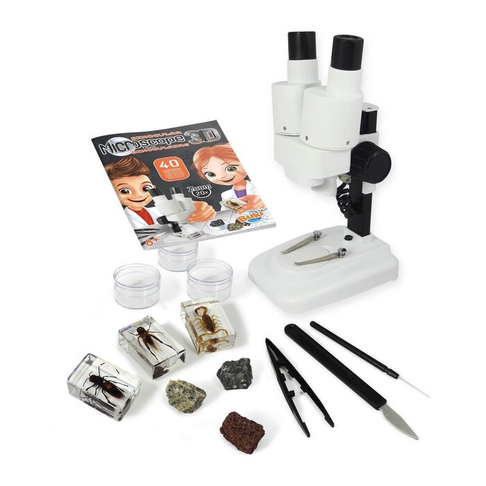 Buki Experimenten - Microscoop stereo met 40 experimenten