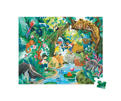 Janod Puzzelkoffer - het avontuur (100 stukjes)