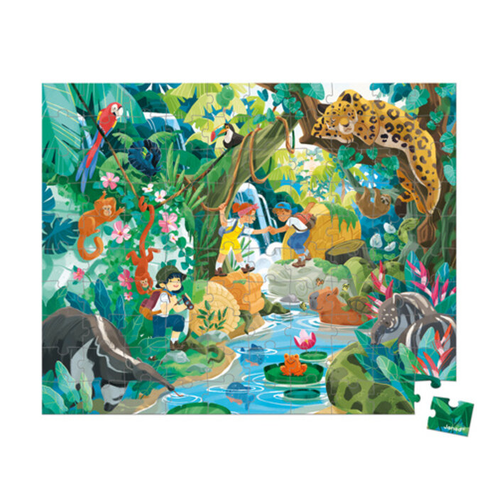 Janod Puzzel - het avontuur (100 stukjes)