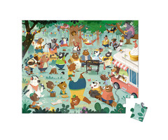 Janod Puzzelkoffer - de berenfamilie (54 stukjes)