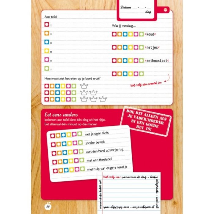 Gezinnig Tafelklets! voor kleine en grote eters