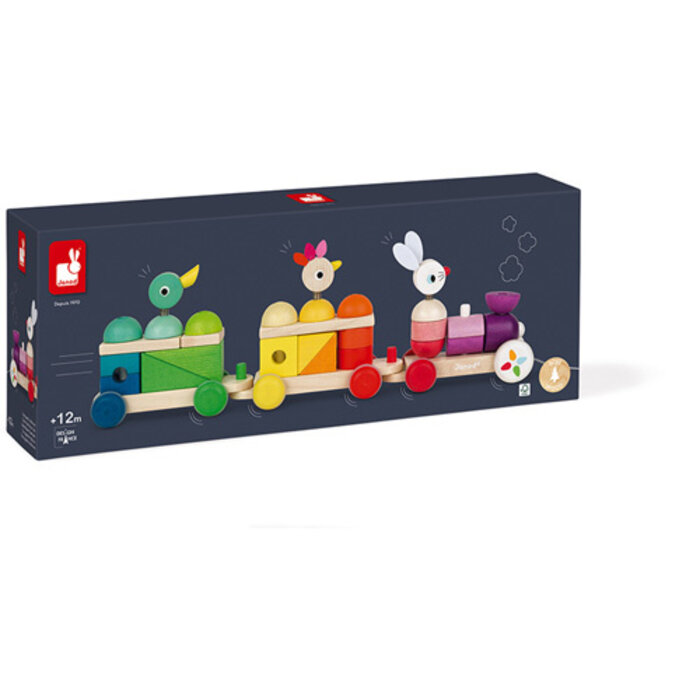 Janod Zigolos - Grote houten Trein