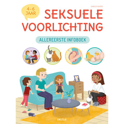 Deltas Seksuele voorlichting - allereerste infoboek, 4-6 jaar