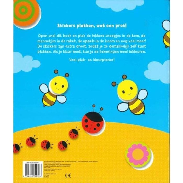 Deltas Superleuk kleur- en stickerboek voor de allerkleinsten (2-4 jaar)
