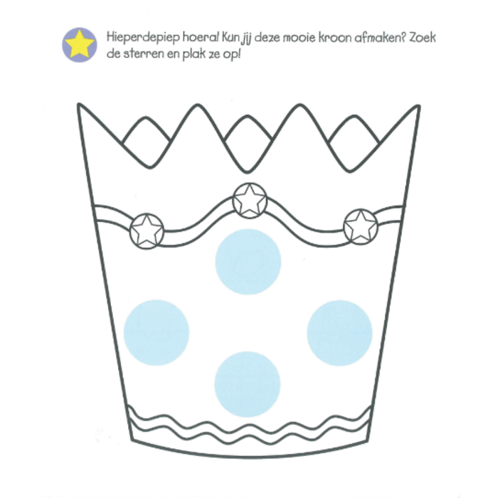 Deltas Superleuk kleur- en stickerboek voor de allerkleinsten (2-4 jaar)