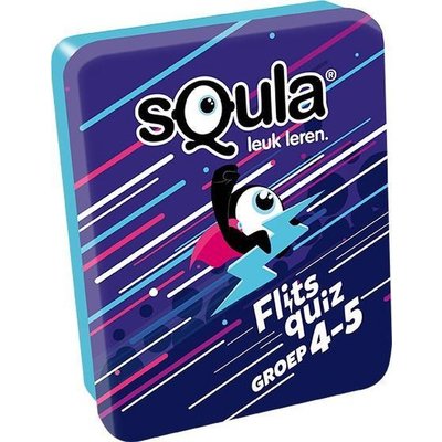 SQula FlitsQuiz, groep 4 en 5, het supersnelle kennisspel