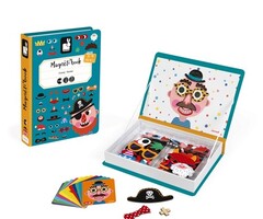 Janod Magnetibook - gekke gezichten jongens