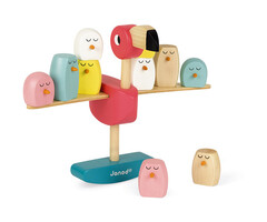Janod Houten speelgoed - Zigolos - evenwichtsspel Flamingo
