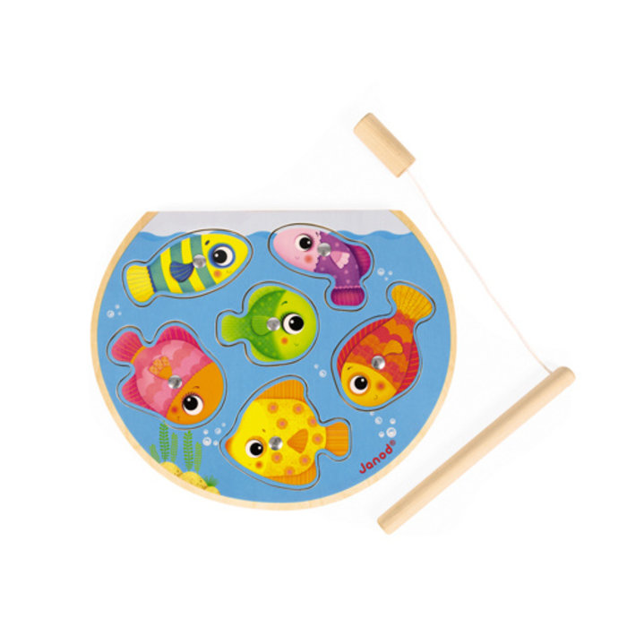 Janod Houten spel - vissen vangen - magnetisch