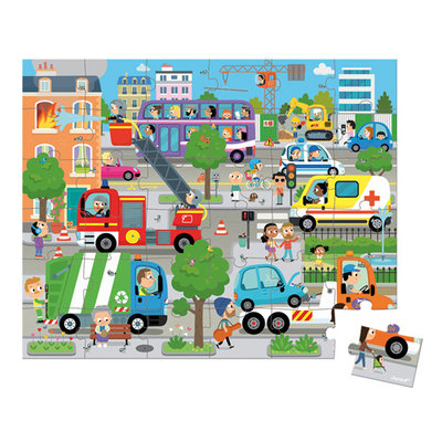 Janod Puzzel - De Stad