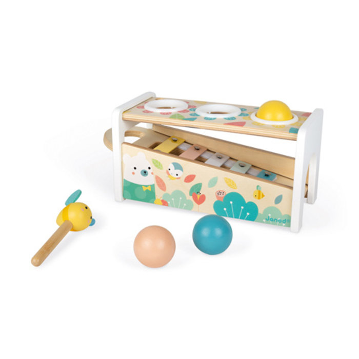 Janod Houten speelgoed - Pure - Tap Tap Xylofoon