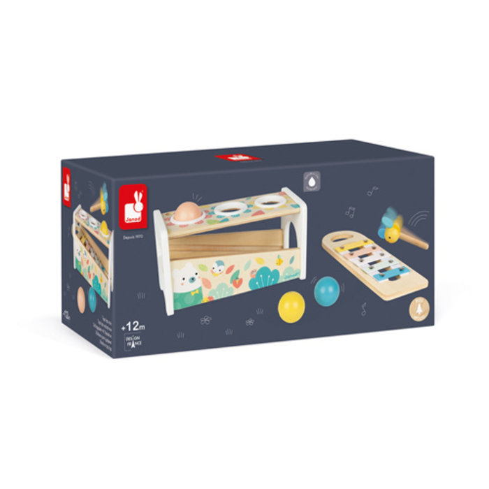 Janod Houten speelgoed - Pure - Tap Tap Xylofoon