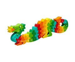 Lanka Kade Alfabet houten puzzel - Draak Dazzle (26 stuks)