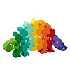 Lanka Kade Cijfer houten puzzel - 1 tot 10 dinosaurus (10 stuks)