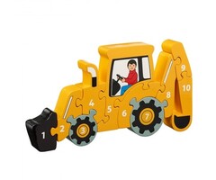 Lanka Kade Cijfer houten puzzel - 1 tot 10 Shovel (10 stuks)