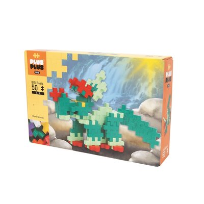 Plus-Plus BIG basic - dinosaurus - 50 stuks