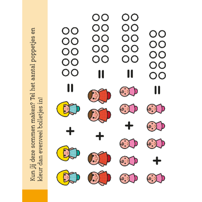 Deltas Oefenkaarten met uitwisbare stift - eerste stappen naar tellen en schrijven (5-6 jaar)