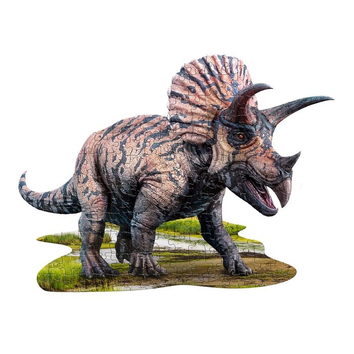 Madd Capp Ik ben puzzel - Triceratops - 100 stukjes, posterformaat