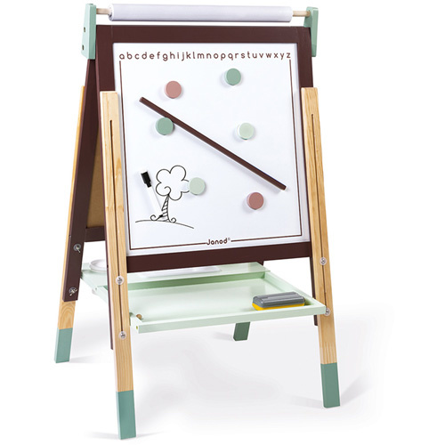 Station Intuïtie Arabisch Houten speelgoed, Schoolbord - 2 kanten, Janod, op voorraad - Educatief  Speelgoed