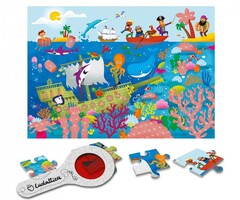 Ludattica Puzzel met geheimen - de Zee (24 stukjes)