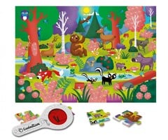 Ludattica Puzzel met geheimen - het Bos (24 stukjes)