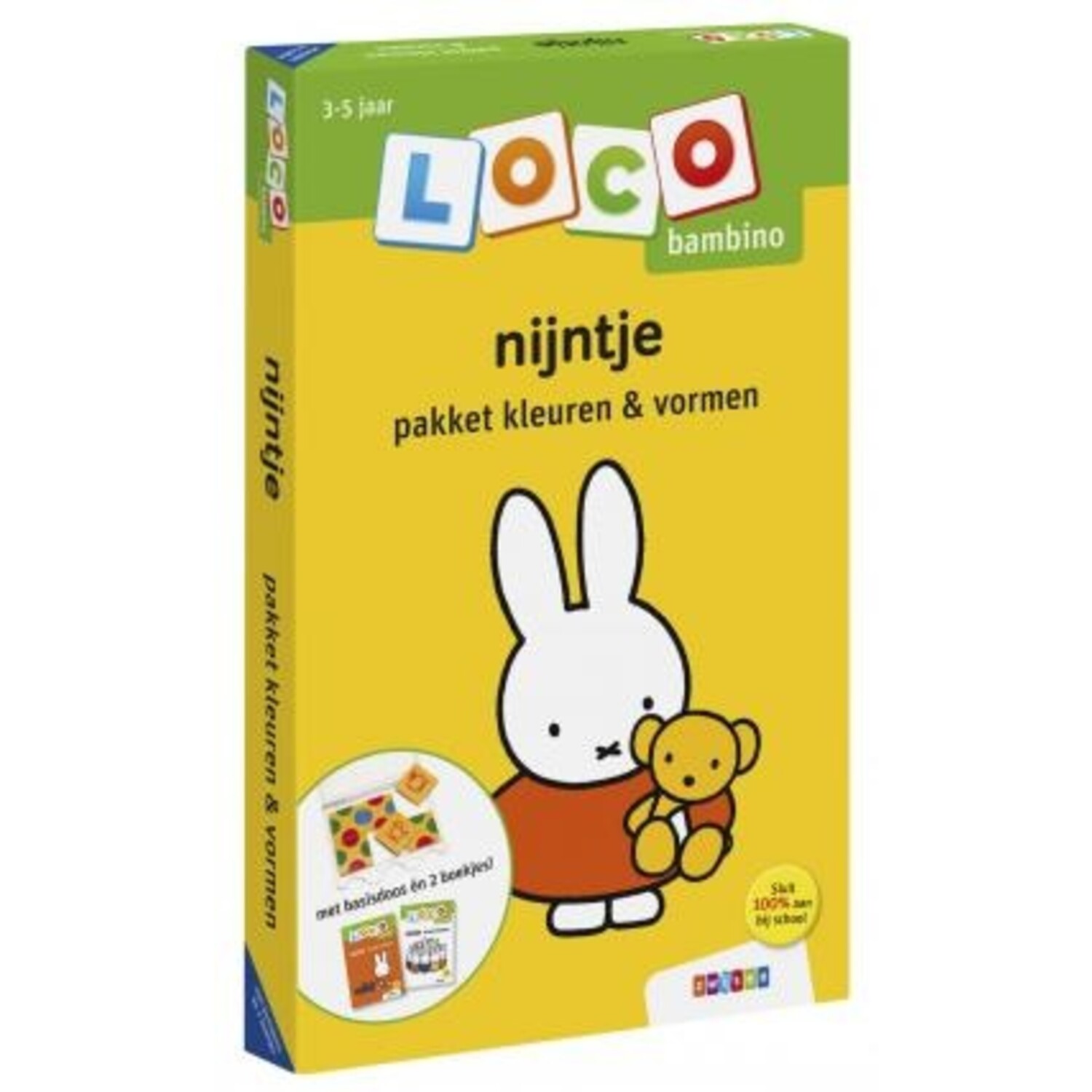 Loco bambino, Nijntje pakket, basisdoos en 2 boekjes, 3-5, op voorraad -  Educatief Speelgoed