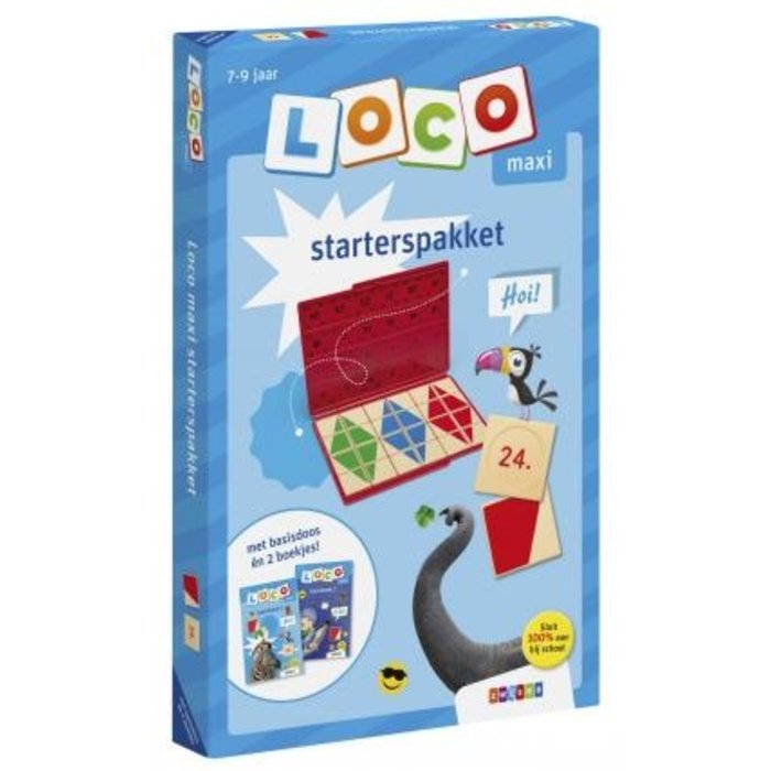 Loco Maxi starterspakket - basisdoos en 2 boekjes