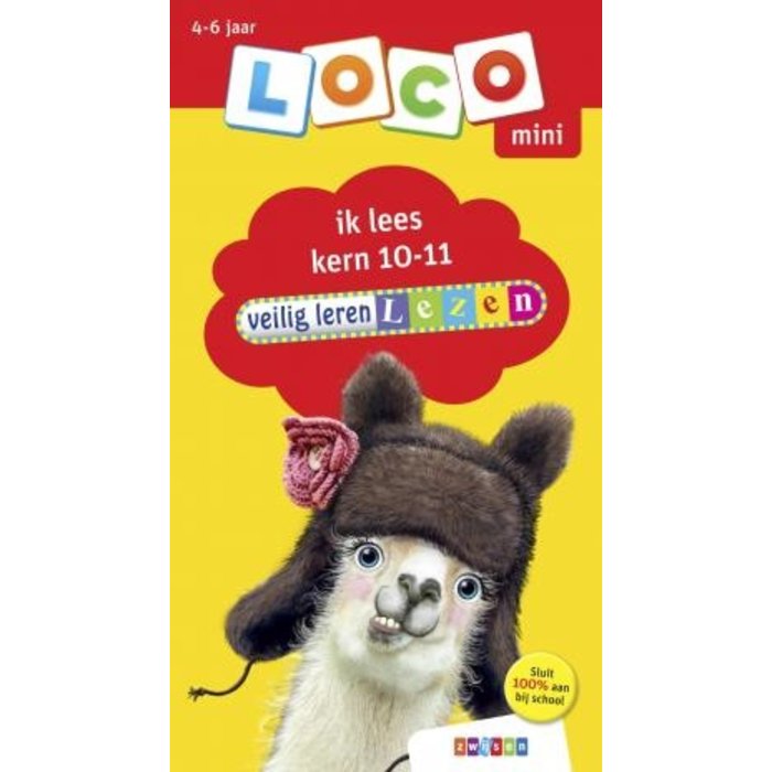 Loco Veilig leren lezen - ik lees kern 10-11 (mini)