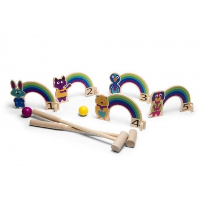 BS Toys Crocket Regenboog