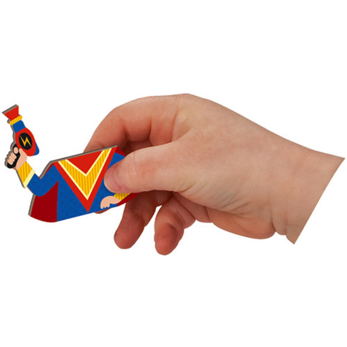 Janod Magnetibook - verkleedfeest jongens