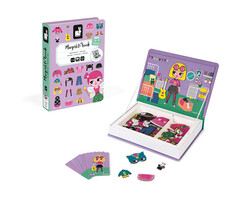 Janod Magnetibook - verkleedfeest meisjes
