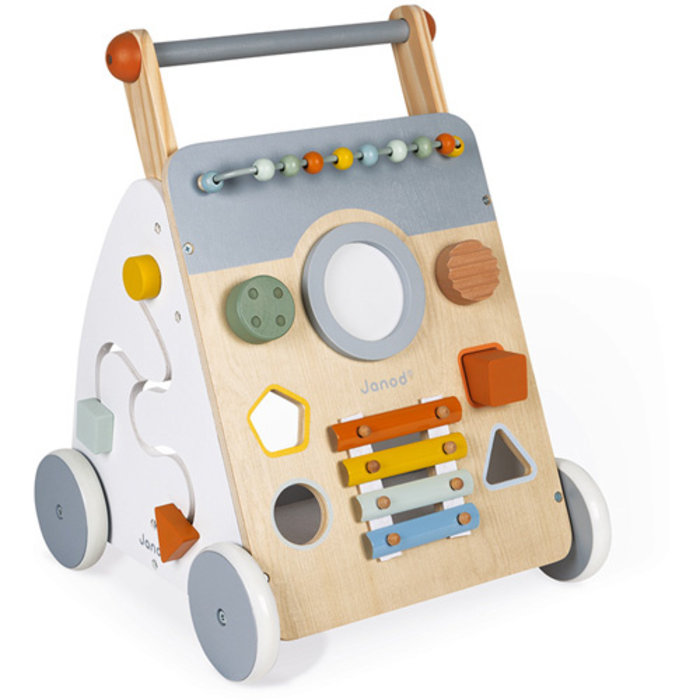 Janod Houten speelgoed - Babyloopwagen - Sweet Cocoon