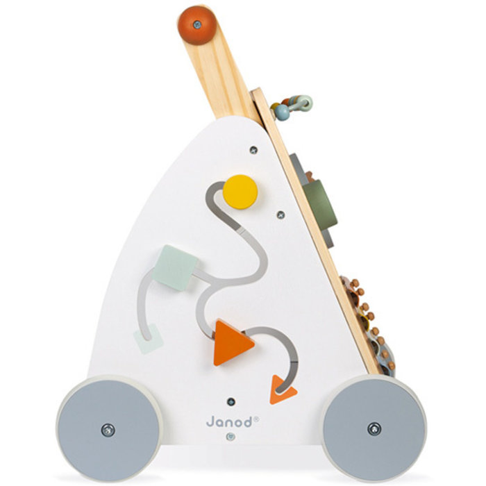 Janod Houten speelgoed - Babyloopwagen - Sweet Cocoon
