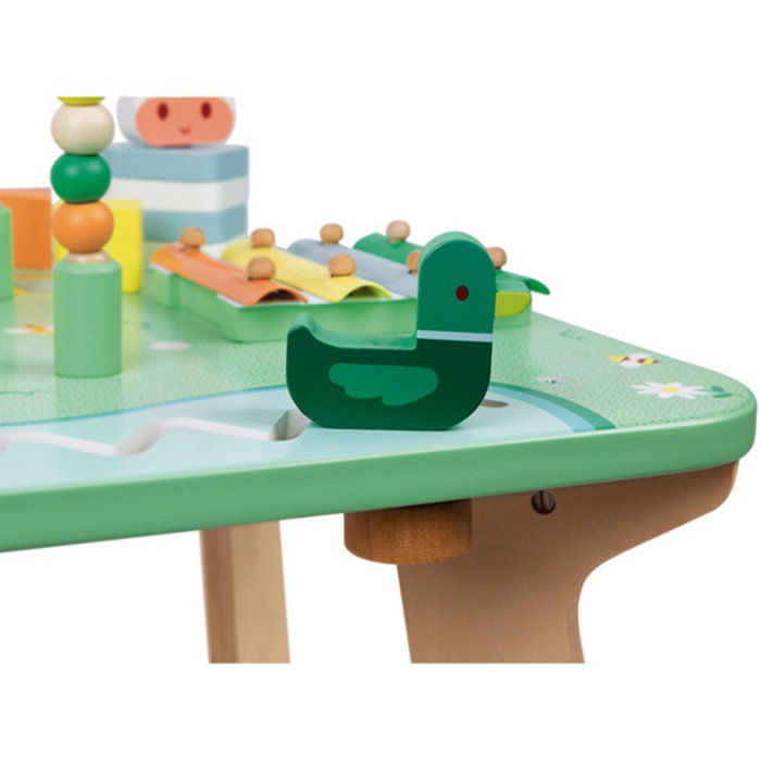 Janod Houten speelgoed  - activiteiten/speeltafel - de weide