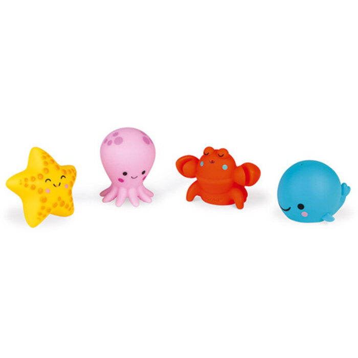 Janod Badspeelgoed - spuitfiguur zeedieren